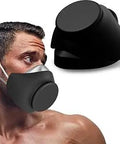 Aero Breath Wearable Air Purifier With Patented Longest Filter For Permanent Use Black Personal Air Cleaner on person