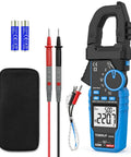 All In One Handy Clamp Meter Multimeter With Auto Ranging 6000 Counts True RMS For AC And DC Voltage and accessories