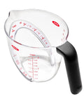 Angled 2 Cup Measuring Cup With Easy Read From Above Measurements, BPA Free Tritan Renew, Soft Non Slip Handle, Food Safe Durable Construction