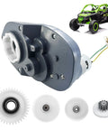 Beefed-Up 280W RS775 High Speed Motor Gearbox For Ride On Toys And UTVs, 25,000 RPM Upgrade with visible gear components