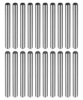 M3 Internal Thread Dowel Pin 20 Pack, 5x50mm Chamfered Flat Carbon Steel Cylindrical Pins for beds, shelves, cabinets, metal projects.