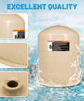 Tank Lid Replacement For Pentair FNS Plus FNSP60 180009 60 Sq Ft DE Cartridge Filter Cover in beige with warranty details