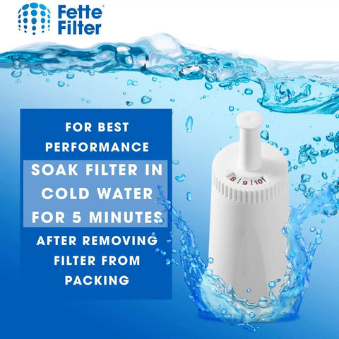 Replacement Water Filter For Oracle Barista And Bambino Espresso Machines Compatible With BES008WHT0NUC1 immersed in water