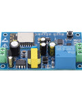 Smart Home Relay Switch Module For Remote Control Across AC 85 To 264 Volts 220V Ready, DIY Friendly PCB Relay With Conductive Circuit Design And Insulating Bottom Plate, Easy Plug And Play Home Automation Upgrade. Blue PCB relay module with terminals