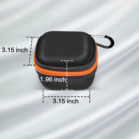 Durable Grab And Go Carry Case For 935DAG Digital Level And Angle Gauge Protractor Finder Storage Bag Orange with size dimensions