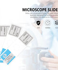 5 Ready To Use Microscope Slides With Oral Epithelial Cells For Biology Education And Lab Experiments Perfect Teaching Props
