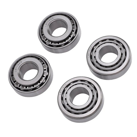 Durable Tapered Roller Bearing Kit For Trailer Wheel Hub 0.75 Inch Easy Install Tapered Inner And Outer Races Precision Fit