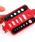 Pro Grade RC Soldering Station Jig Fixture With Ball End Remover Plus Multifunction Hex Socket Wrench Designed For XT60 XT90 with red aluminum design.