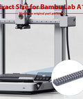3D printer with 10 Pack Nozzle Brush Replacement For A1 3D Printer Silicone Nozzle Wiper Cleaning Kit Gray Brushes