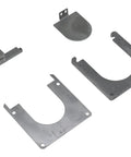 Straight Up Heavy Duty Removable Bollard Base Plate Bolted To Concrete Rock Solid Welded Steel parts for secure locking mechanism