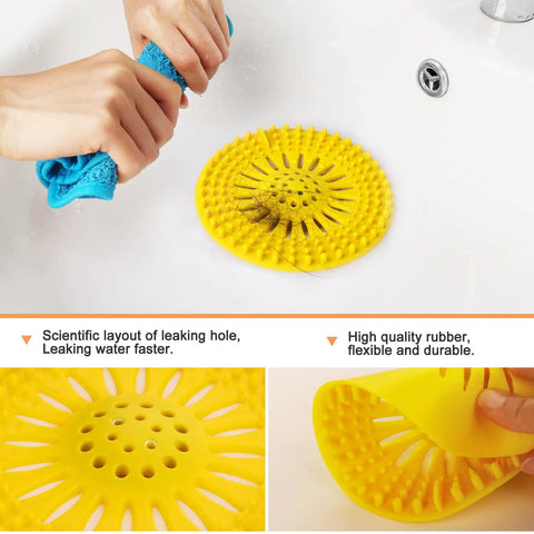 Heavy Duty Stainless Steel Hair Catcher For Shower Drain And Bathtub Tub With Solid Anchor Block Upgraded Anti Floating Drain Strainer