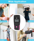 FTVOGUE Stud Finder Wall Scanner, 5 in 1 Electronic Scanner with LCD Display, Audio Alarm, for Home Improvement and Construction Projects in use for various applications.
