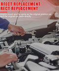 Heavy Duty Engine And Transmission Mount Set Fits Honda Element 2 Point 4 Liter Models being installed under the hood with a wrench.