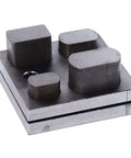 Durable Alloy Disc Cutter Set For Jewelry Making And Metal Crafting showing irregular shape punch tool kit with precise cutting