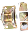 Two Pack Groove Sliding Gate Rollers Track Wheels For Automatic Doors Built Tough Heavy Duty Wear Resistant Easy To Install V Groove Wheel With Ball Bearings And Fixed Nuts For Smooth Quiet Gate Movement