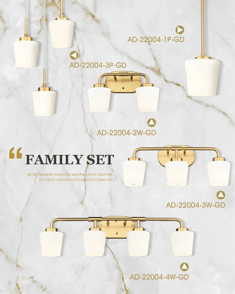 Brushed Gold Bathroom Vanity Light With Milk White Glass Shades 3 Light Farmhouse Brass Sconce Over Mirror Wall Mount Bath Fixture For Dope Modern Rustic Vibe