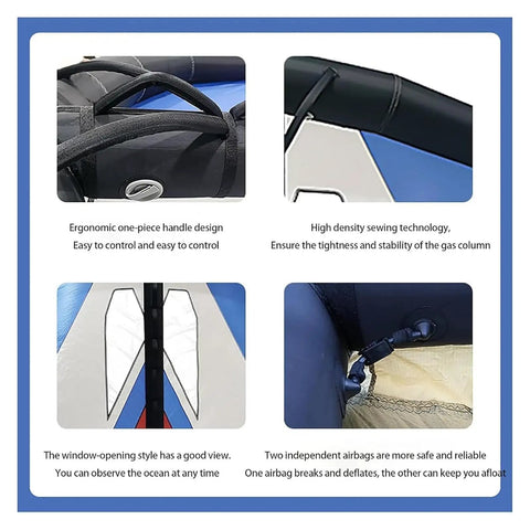 Inflatable Wing Foil For Kitesurfing And Windsurfing Pro Durable Waterproof Wing Surfboard Sail details and features