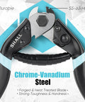 Heavy Duty Cable Cutter Seven And A Half Inch For Wire Rope And Aircraft Cables Cuts Up To Five Thirty Second Inch Diameter with Forged Chrome Vanadium Jaw