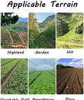 Image of various terrains: highland, garden, hill, vegetable field, greenhouse, plain, suitable for Metal Precision Garden Push Seeder.