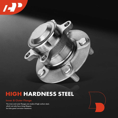 Rear Wheel Bearing And Hub Assembly 5 Lug Replacement For Honda Civic 2016 2021 And Insight 2019 2022 with high hardness steel