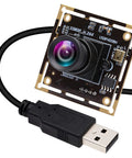 Sony IMX323 Low Light USB Camera Module With 100 Degree Wide Angle No Distortion Lens 1080P HD Video H264 UVC USB 2.0 Webcam Board