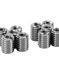 Top Notch Pocreation 10 Piece Inner Thread Inserts Kit Made From Heavy Duty 303 Stainless Steel For Fast And Reliable Hole Repair Tools That Get The Job Done Right Every Single Time Without Any Hassle. 10pc stainless steel thread inserts