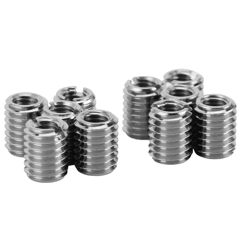 Top Notch Pocreation 10 Piece Inner Thread Inserts Kit Made From Heavy Duty 303 Stainless Steel For Fast And Reliable Hole Repair Tools That Get The Job Done Right Every Single Time Without Any Hassle. 10pc stainless steel thread inserts