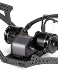Ultra Light Dual Motor Transmission Dig Overdrive Gearbox With Slipper Pad For 1/10 RC Crawler Rigs with aluminum case and carbon fiber plate