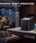 Sweet Crunchy Nugget Ice Maker For Countertop whips up thirty five pounds soft chewable pellet ice daily in a cozy kitchen setting.