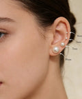 12 Pairs Pearl Stud Earrings For Women Set In White Simulated Pearls In Four Sizes Simple Chic Jewelry For Everyday Wear Lightweight Comfort Perfect Gift Timeless Classic, 4-10mm