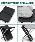 2 In 1 All In One Garden Kneeler Pad And Folding Stool No Fuss Extra Thick Water Resistant Foam Cushion in use