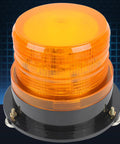 Yellow LED Emergency Warning Light Flashing Lamp 12V for Vehicles Factories Transportation Equipment School Buses