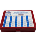 Square Ring Kit 382 Piece Assortment With 30 AS568 Sizes NBR 70A Buna N Square Cut Seals in red case