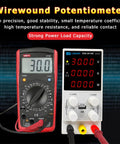 Beefy Adjustable 30V 10A DC Benchtop Power Supply With Encoder Coarse And Fine Knobs Variable Switching Regulated Lab Power Unit USB 5V 2A Charge Port Backlit Four Digit Display For Precise DIY Projects beside digital multimeter