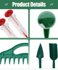 7 Piece Seed Sowing Dispenser Set with Handheld Seed Dispenser and 12 Hole Planter Tool mini seed spreader product details