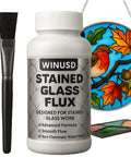 8oz Liquid Solder Flux For Stained Glass Soldering Supplies And Electrical Repairs Water Based Formula Pro Grade Safe