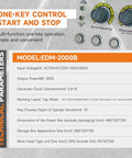 Heavy Duty 2000W 110V Tap Disintegrator EDM Tap Remover Machine technical parameters and features