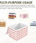 Super Roomy Storage Bins With Lids Generous Folding Closet Organizer Built From Tough Oxford Material Keep Your Everyday Gear Packed Snug For A Clutter Free Home Setup with open design and various folded items.