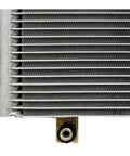 Ultimate Transmission Oil Cooler Kit for Nissan Xterra Frontier And Pathfinder V6 Four Zero L Fits 2005 To 2015 Reliable Performance Upgrade Keeps Gearbox Cool Under Heavy Load close-up of aluminum cooler fins and fitting