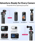 Various cameras compatible with Two In One Mini Tripod Selfie Stick For iPhone And Camera Mount With 360 Degree Ball Head And Cold Shoe