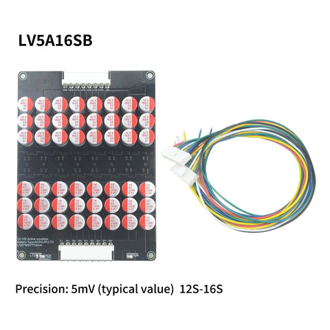 Game Ready Smart Active Battery Balancer With 5.5 Amp Output And Dead On Accurate 5 Mv Control For Li Ion Ncm Lifepo4 Lto Packs, battery equalizer module with connection cables.