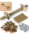 10 Pack M8x100mm Countertop Connector Bolts Drawbolt Fasteners For Countertops And Furniture Built To Last Durable Steel Build