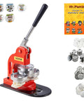 75mm Button Maker Kit With Punch Press For DIY Badges, Easy Peasy Badge Craft Machine, circle cutter, button parts
