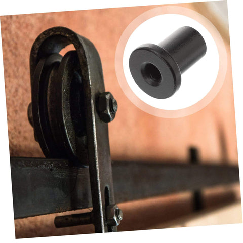 Five Pack Barn Door Track Spacers Hardware Kit For Sliding Barn Doors, Heavy Duty Construction, close-up view