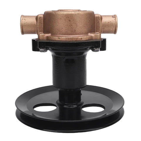 Upgrade Your Marine Engine Performance With This Heavy Duty Sea Brass Metal Alloy V Belt Pulley Impeller Kit That Fits Sherwood G20 G21 And 302 351 Models Featuring One Inch Inlet Outlet For A Direct Reliable Swap. Sea brass marine impeller kit, 1 inch inlet/outlet, black pulley base.