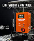 Automotive Smoke Machine With Built In Air Compressor, Leak Detector for EVAP Vacuum and Turbo Leaks, portable and lightweight.