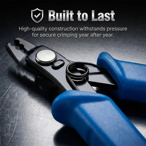 Crimping Pliers For Jewelry Making And Bead Crimp Tool For Delicate Beading With 2mm To 5mm Beads, Easy Grip, High Quality