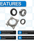 Rear Axle Bearing And Seal Kit For 2007 To 2017 Jeep Wrangler JK And JKU, Axle Shaft Seal Retainer, Ready To Roll Upgrade components