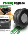 Beefy 26x12x12 Lawn Mower Tires For Garden Riding Mower And Lawn Tractor Tubeless 6PR 1780 Lb Load At 20 PSI Set Of 2 Easy Install Heavy Duty Traction Upgrade, packed in carton