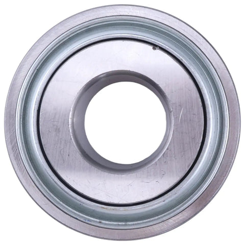Top view of a Straight Swap Disc Harrow Bearing Replacement For Farm Machinery 1-3/16 Round Bore W208PPB7 with spherical OD.